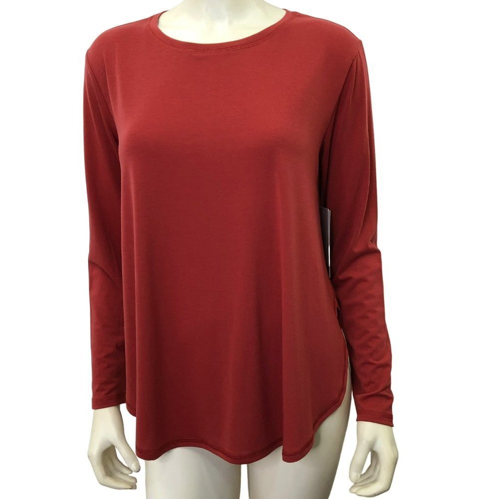 ANTONIO MELANI $54 SUPER SOFT LONG SLEEVES SHIRT TOP SM NWT
